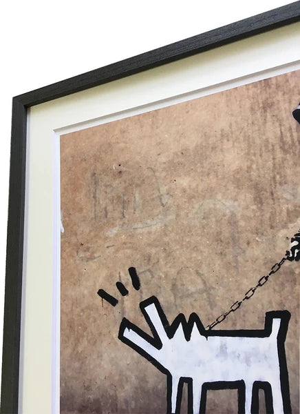 アートフレーム　バンクシー Banksy Choose Your Weapon(Limited Edition)