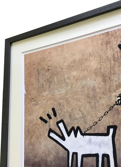 アートフレーム　バンクシー Banksy Choose Your Weapon(Limited Edition)