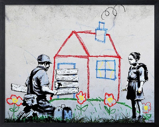 アートフレーム　バンクシー Banksy Playhouse
